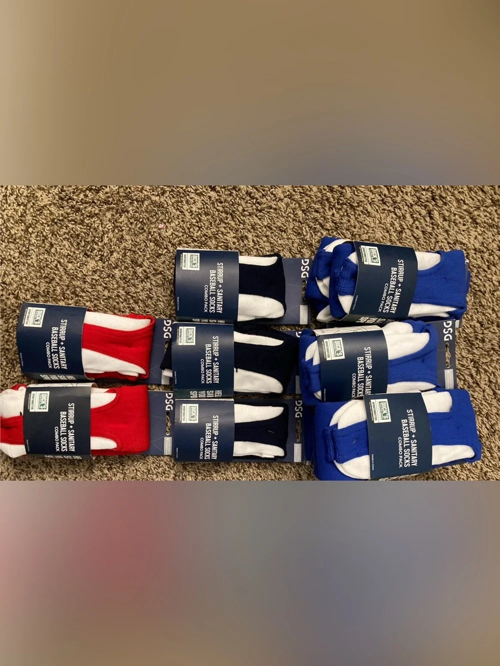 Boys baseball socks new